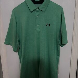 Under Armour Men's Polo Shirt in Sage Green